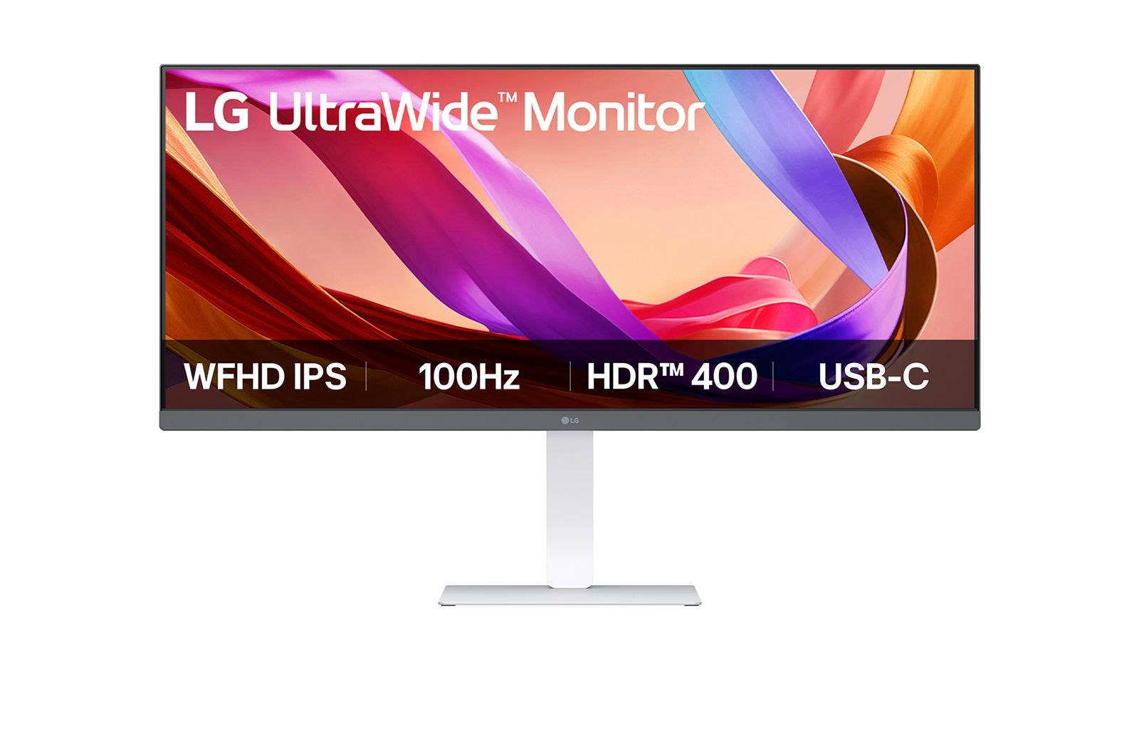 LG 34U530A-W computer monitor – image 1