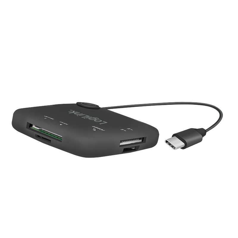 LogiLink UA0344 interface hub USB 2.0 Type-C Black – image 6