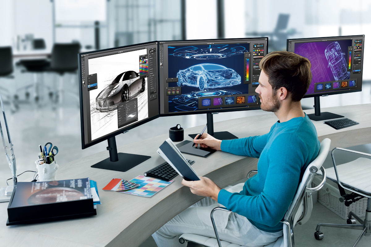 Samsung LS32B800PXU computer monitor – image 7