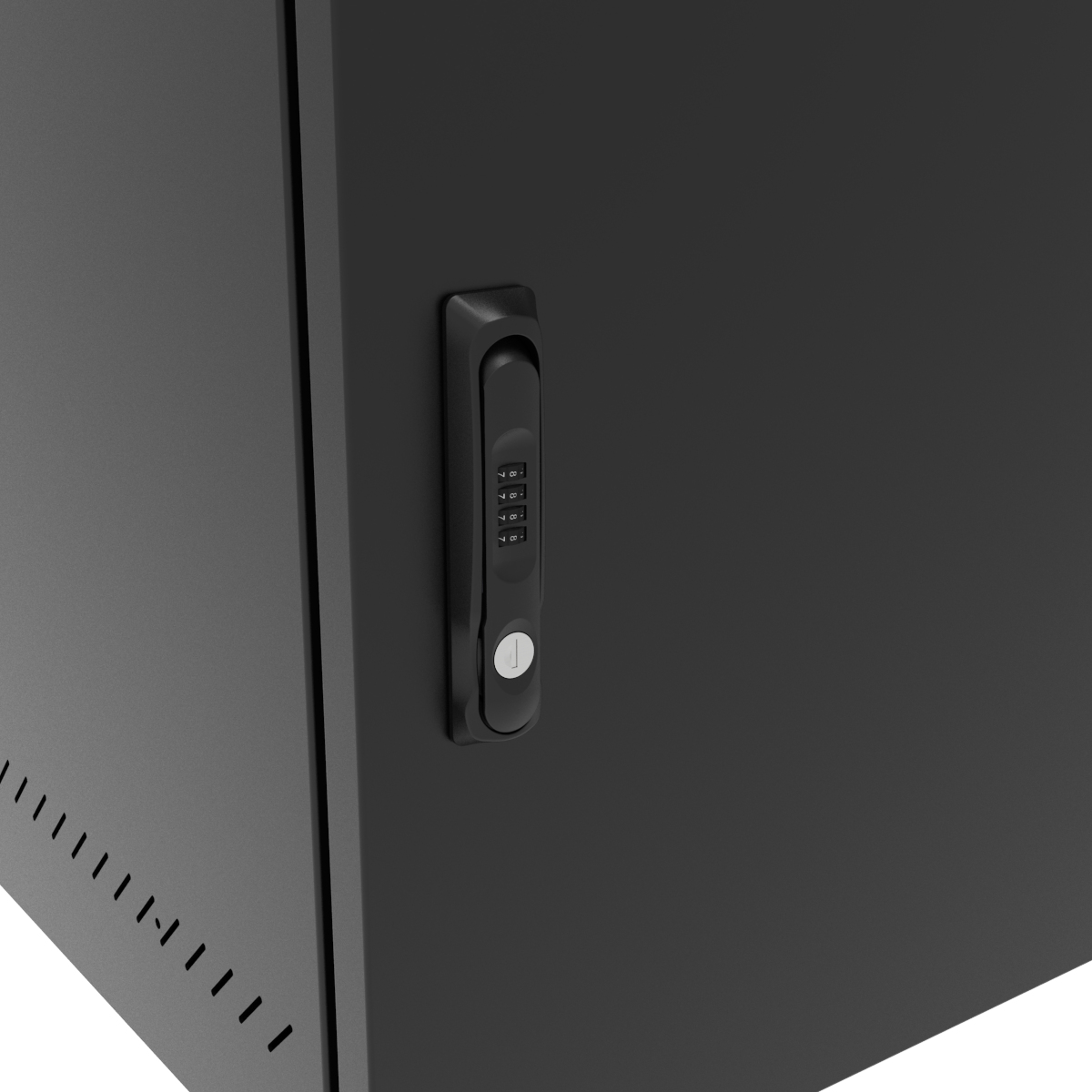 Vertiv VR Rack GL24WMCMS-B-SC-AF-CM rack cabinet 12U Wall mounted rack Black – image 2
