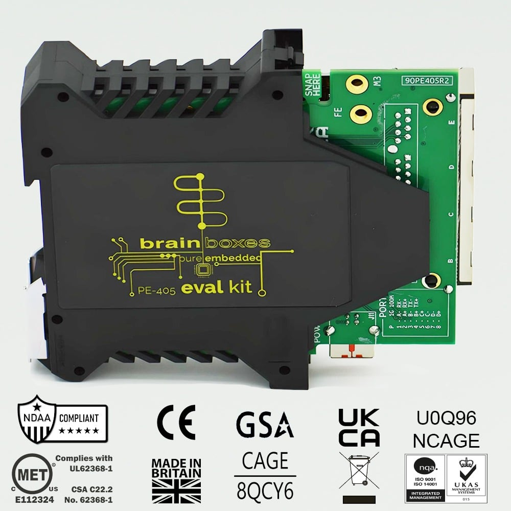 Brainboxes Pure Embedded 5 & 8 Port Ethernet Switch Eval Kit – image 2