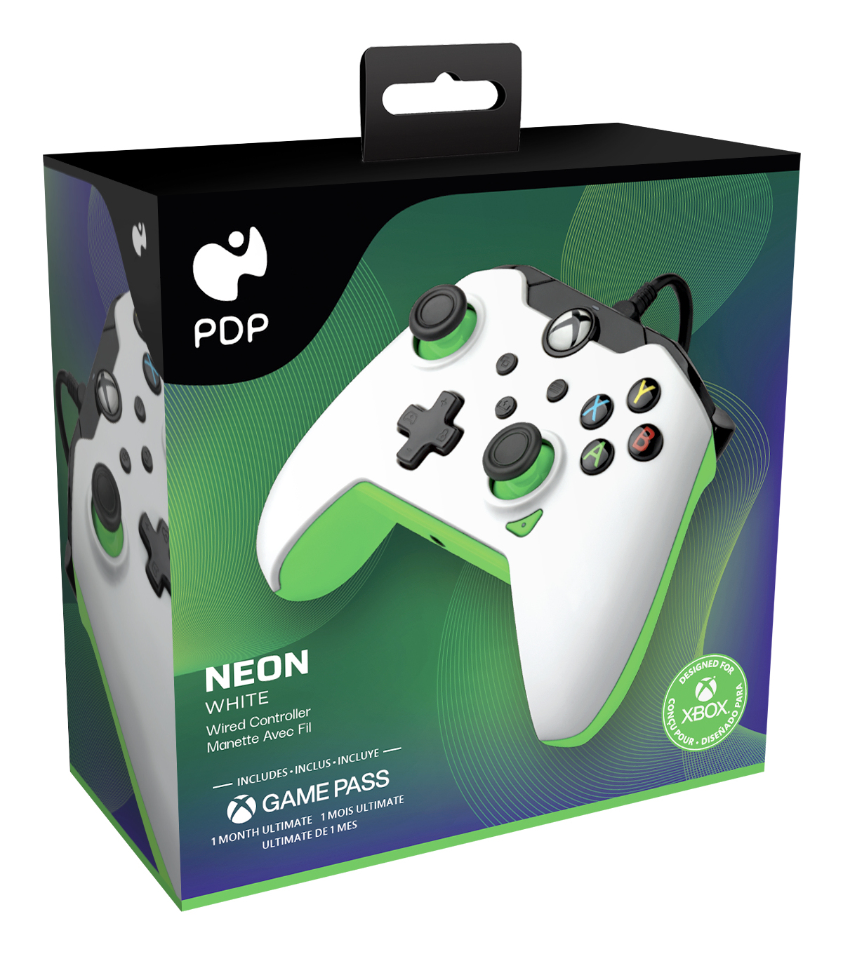 PDP Wired Controller: Neon White - Xbox Series X|S, Xbox One, Xbox, Windows 10/11 – image 7