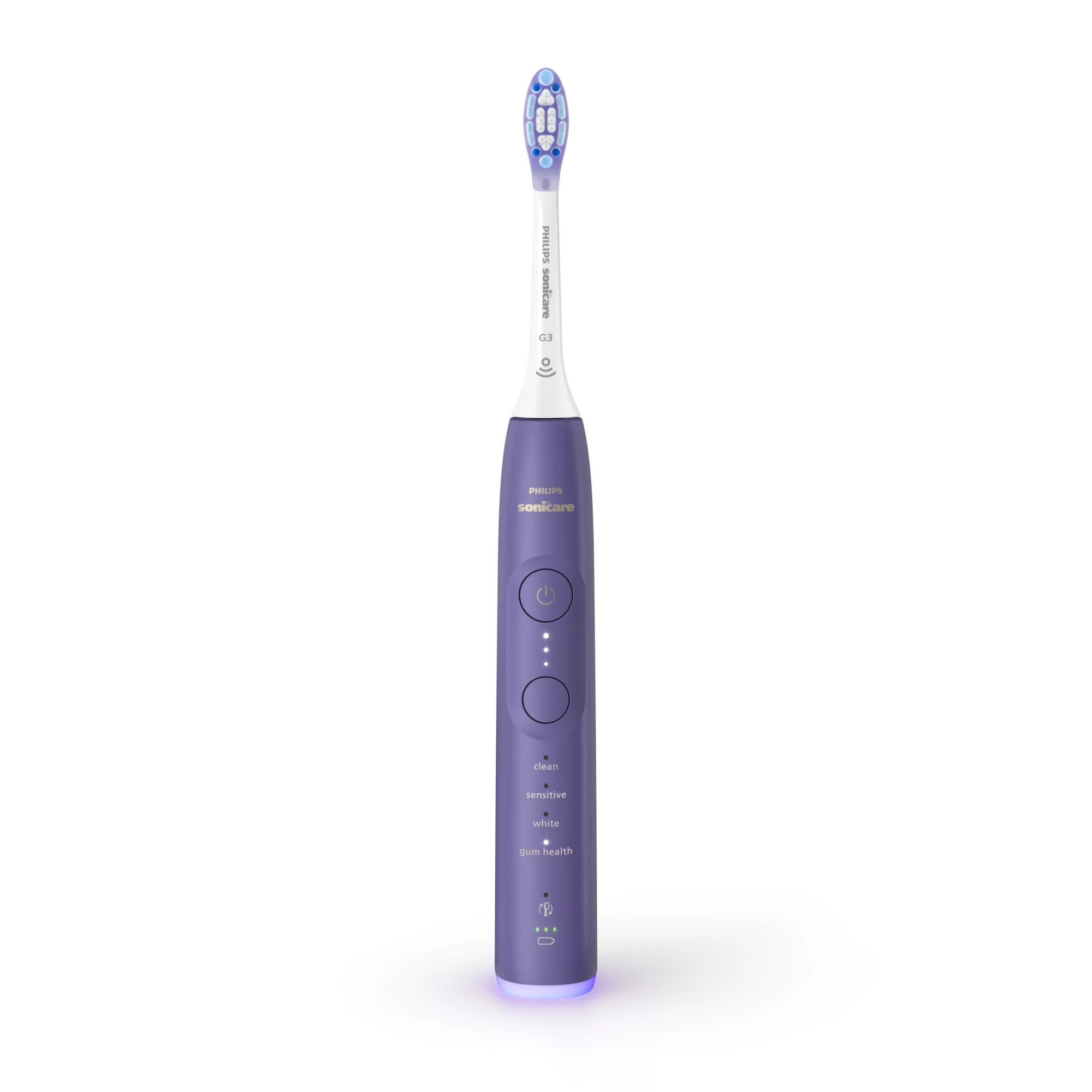 Philips HX7427/01 electric toothbrush Adult Sonic toothbrush Purple – image 2