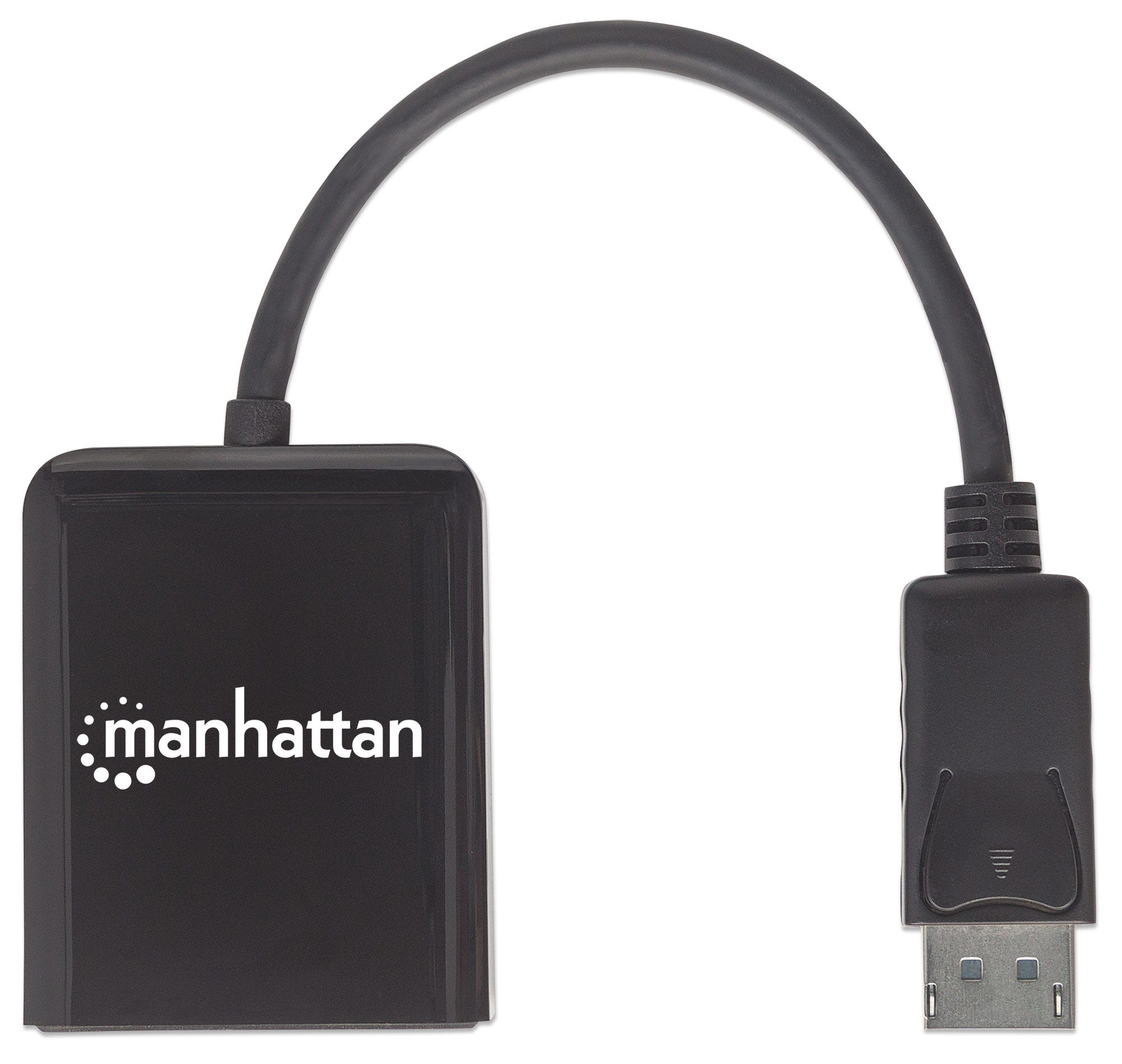 Manhattan DisplayPort 1.2 to 2-Port DisplayPort 1.2 Splitter Hub with MST, 4K@30Hz, USB-A Powered, Video Wall Function, Black, MST = Multi-Stream Transport, 3 Y – image 4