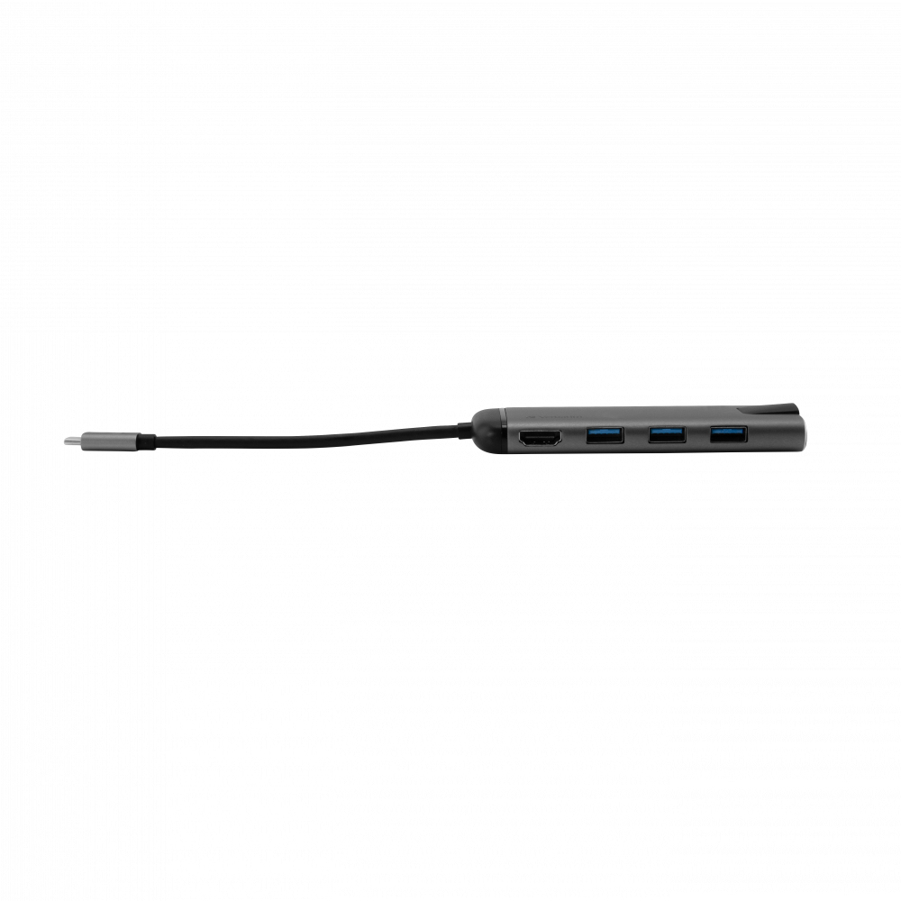 Verbatim 16102510 laptop dock/port replicator Wired USB 3.2 Gen 1 (3.1 Gen 1) Type-C Black, Silver – image 4