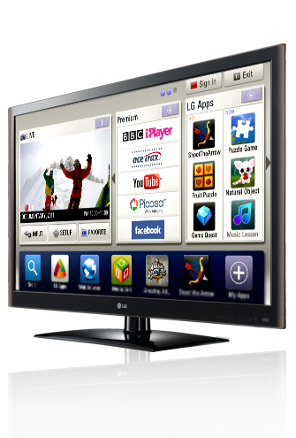LG 37LV550T TV 94 cm (37") Full HD Black 400 cd/m²