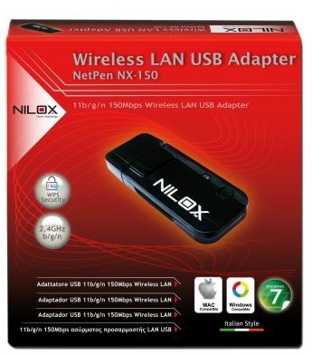 Nilox 16NX091504001 network card USB 150 Mbit/s – image 4