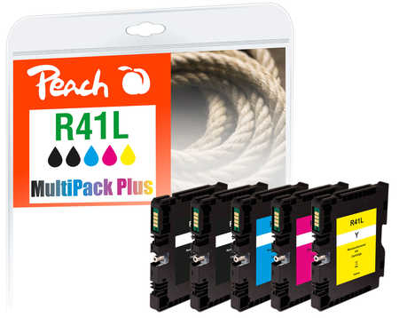 Peach 320195 ink cartridge 5 pc(s) Compatible Black, Cyan, Magenta, Yellow