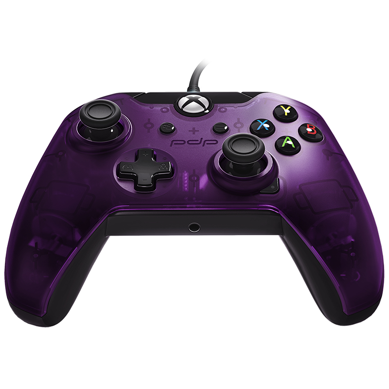 PDP 048-082-EU-PR Gaming Controller Black, Purple USB Gamepad Analogue / Digital PC, Xbox One