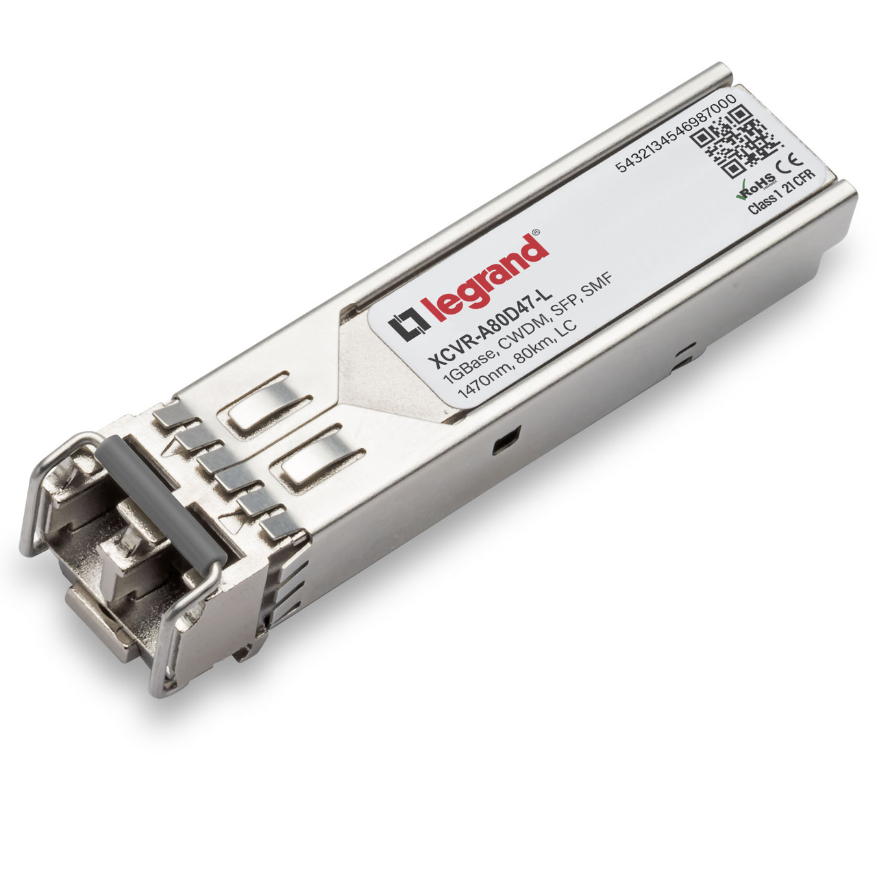 Legrand XCVR-A80D47-L network transceiver module Fiber optic 1000 Mbit/s SFP 1470 nm
