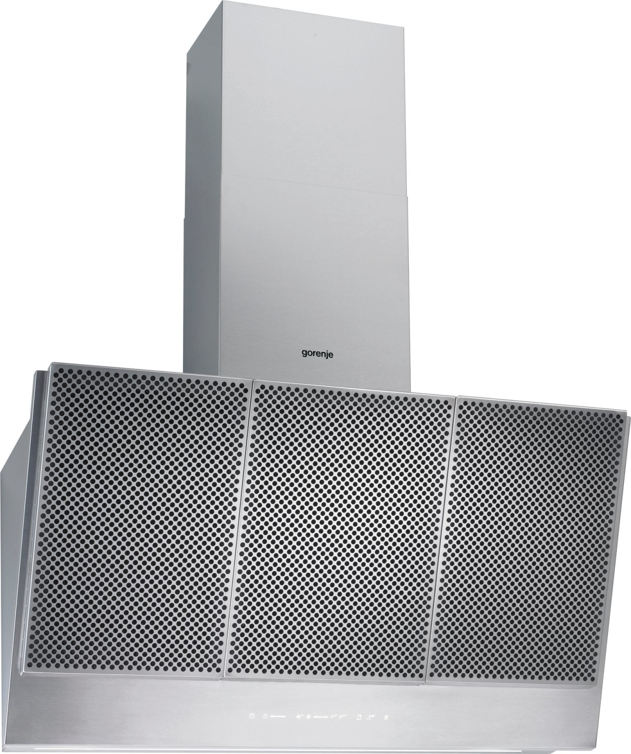 Gorenje 474640 cooker hood Wall-mounted Stainless steel 480 m³/h