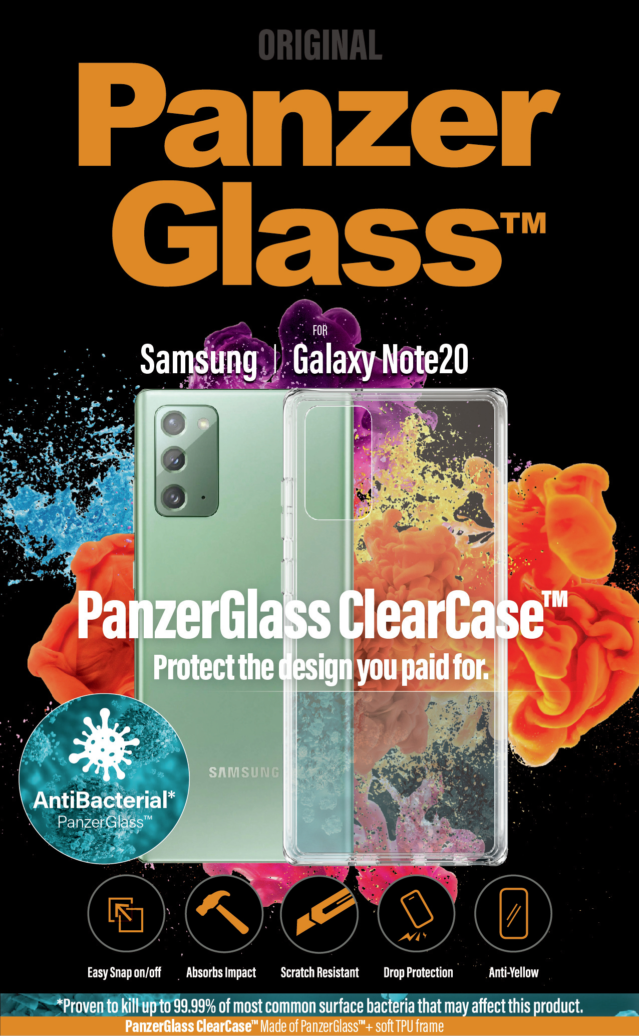 PanzerGlass ® ClearCase™ Samsung Galaxy Note20 – image 2
