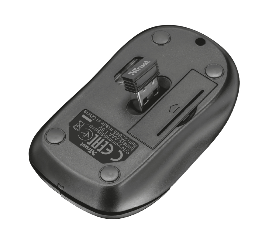 Trust Inu mouse Office Ambidextrous RF Wireless Optical 1000 DPI – image 3