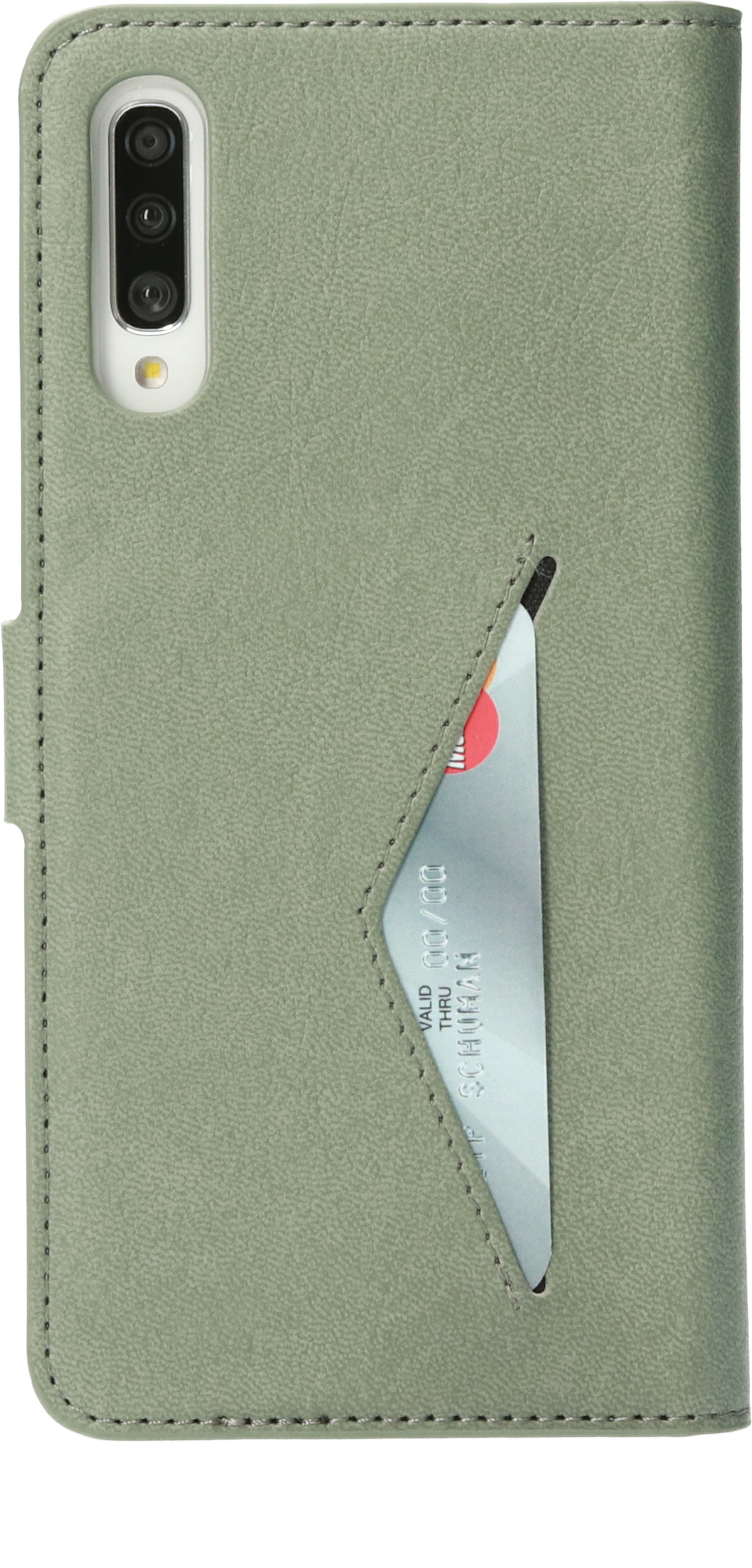 Mobiparts Classic Wallet Case Galaxy A70 Stone Green – image 3