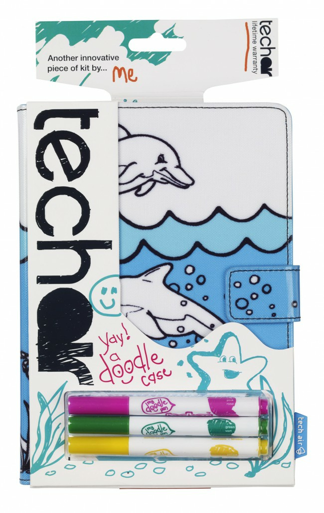 Techair Dolphins 17.8 cm (7") Folio Blue, White – image 7