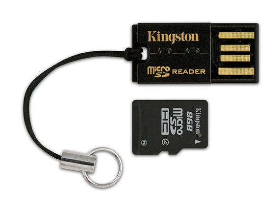 Kingston Technology MicroSD Reader + 8GB microSDHC – image 2
