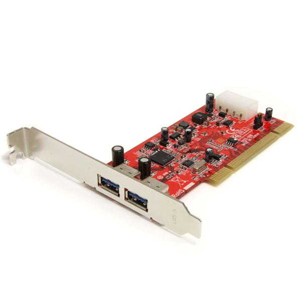 StarTech.com 2 Port PCI SuperSpeed USB 3.0 Card Adapter – image 1