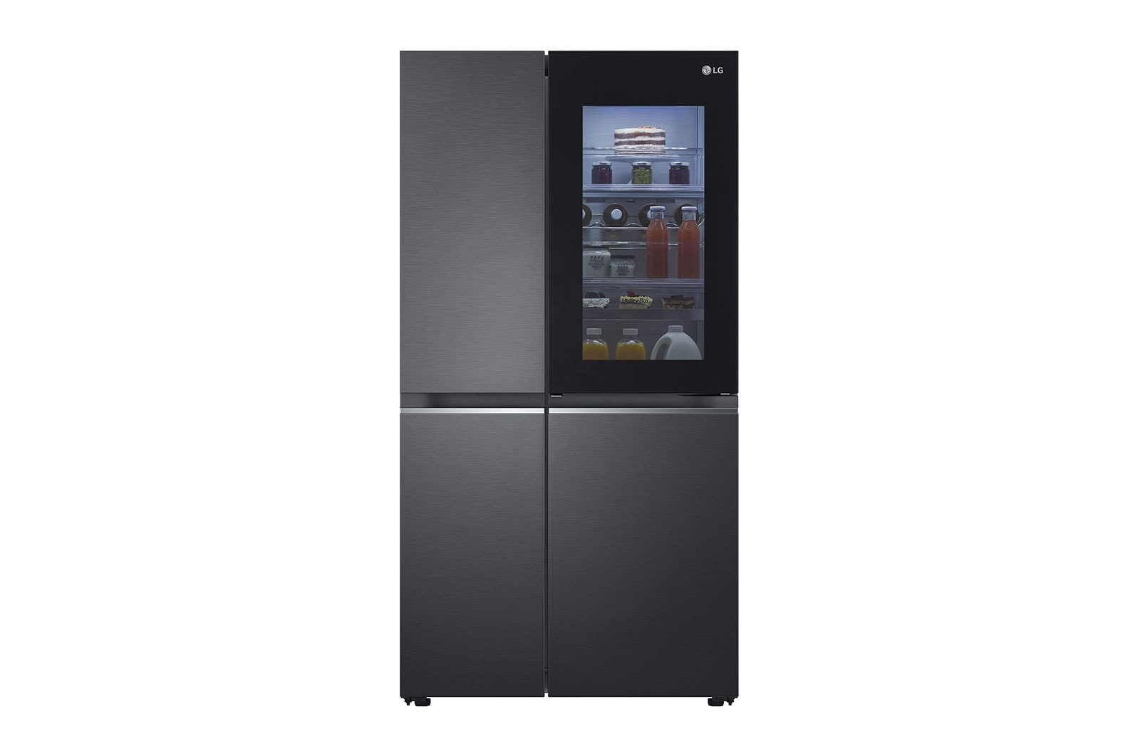 LG GSQV90MCAE side-by-side refrigerator Freestanding – image 2