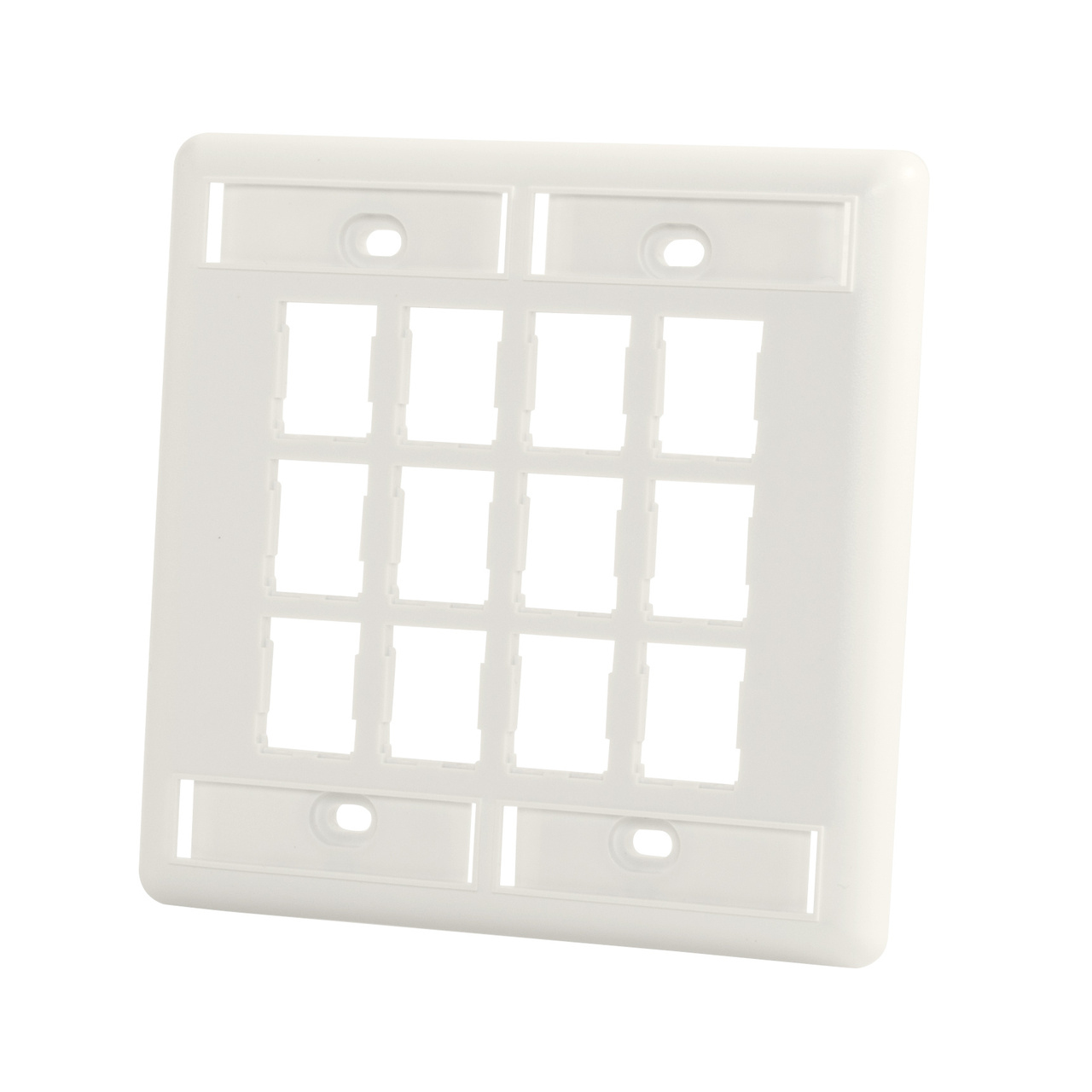 Legrand HDJ 6 Port Çiftli Pano, Buz Beyazı