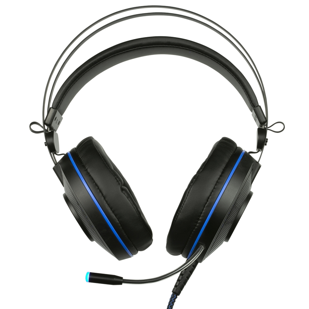Konix 61881105272 headphones/headset Wired Head-band Gaming Black, Blue – image 2