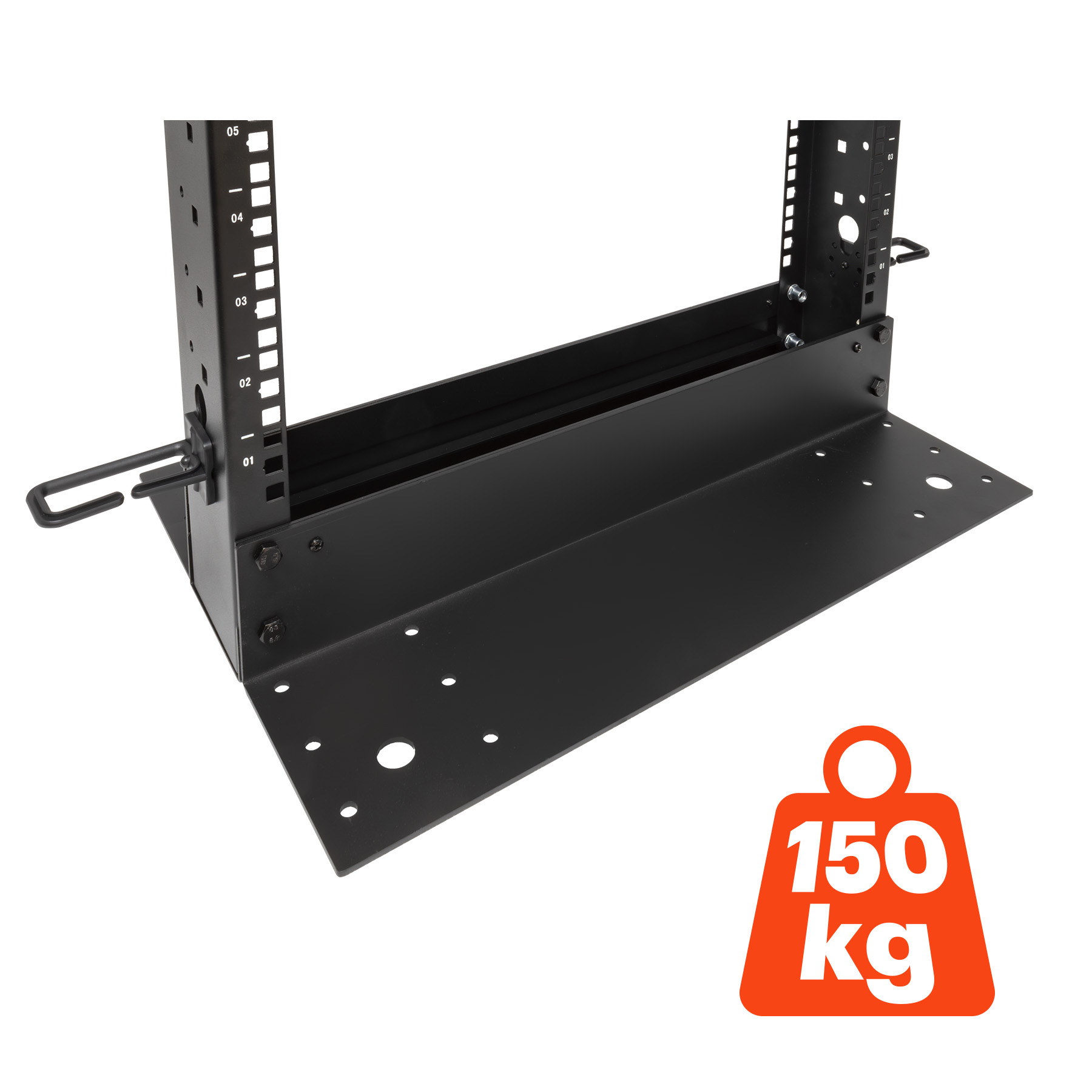 aiten data F80.66.22-2PO rack cabinet 22U Floor mounted rack Black – image 6