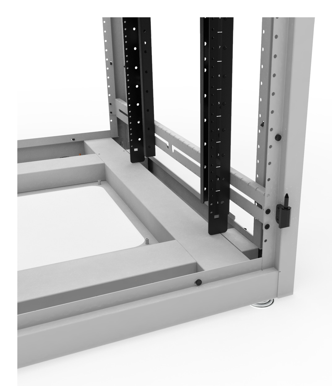 Vertiv GL720E-2436-W-1032P rack cabinet 37U Freestanding rack White – image 4