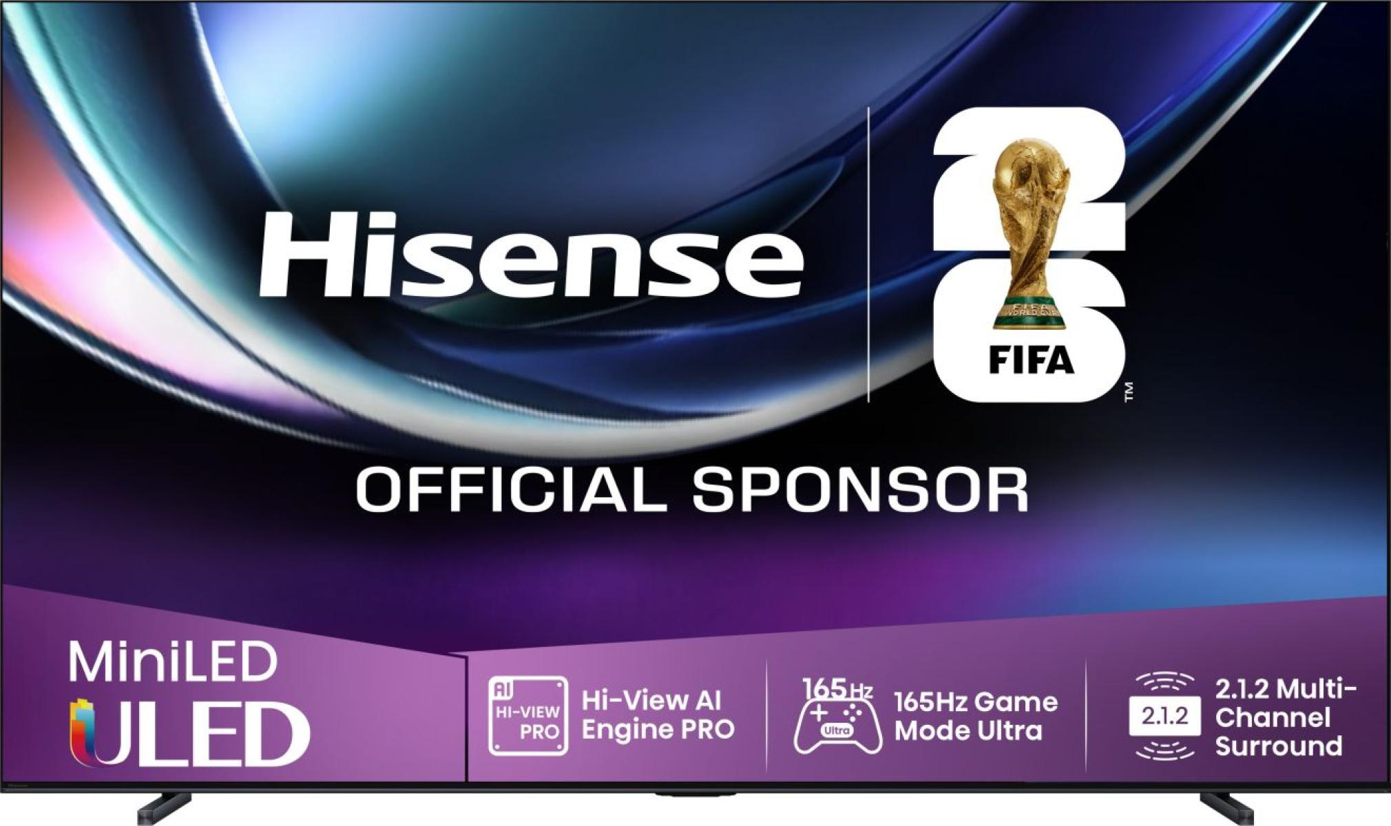 TV Hisense Mini LED 100U7Q 253 cm 2025 — photo 1