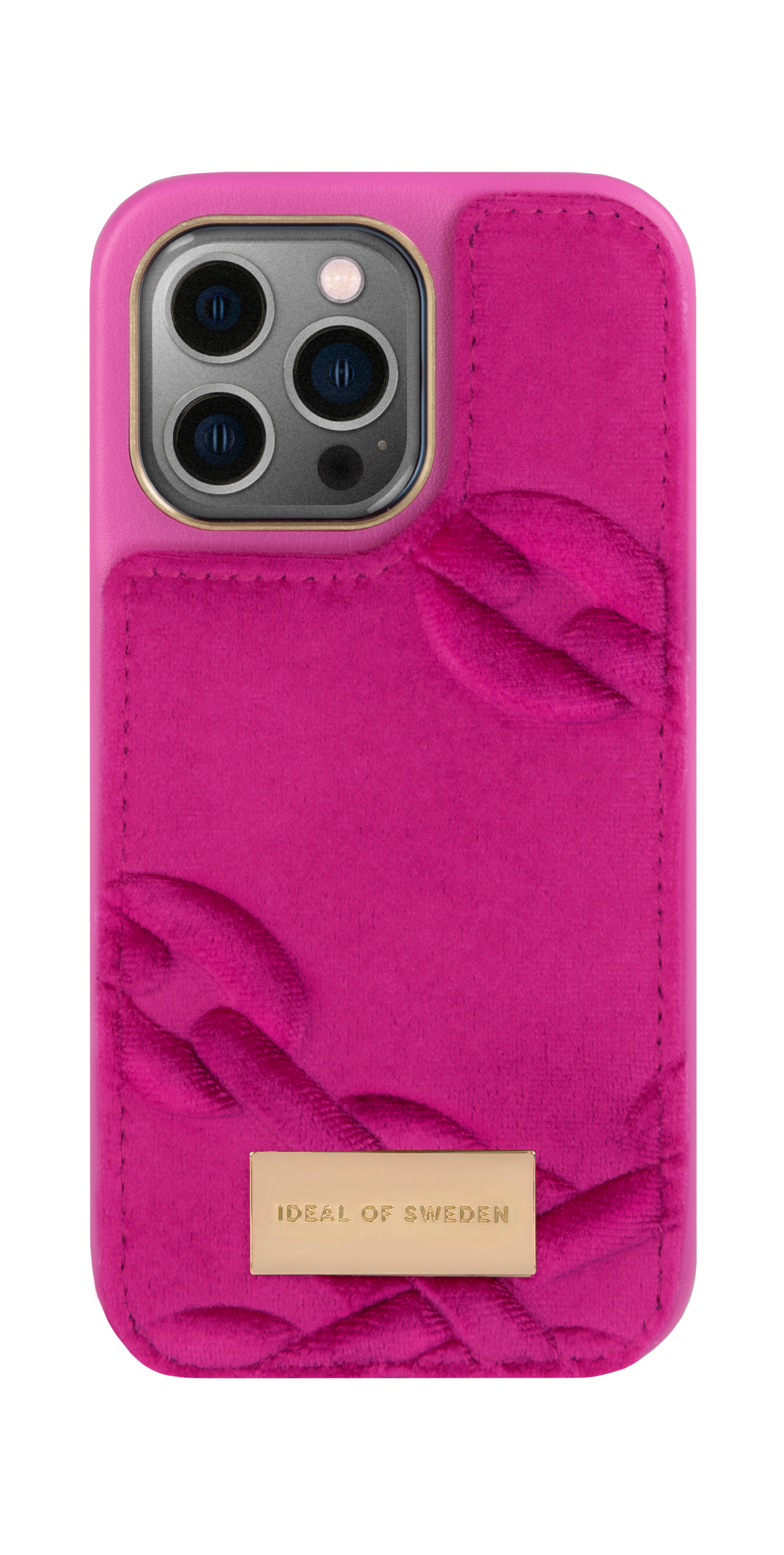 iDeal of Sweden Atelier Case iPhone 13P Velour Hyper Pink – image 4