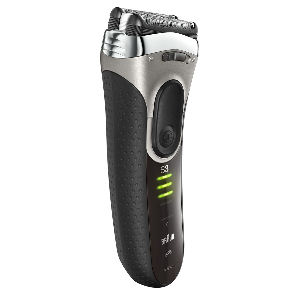 Braun 3-3090cc Foil shaver Trimmer Black, Grey – image 3