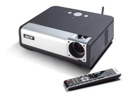 Acer PD726W Standard throw projector 3700 ANSI lumens DLP XGA (1024x768) Black, Silver
