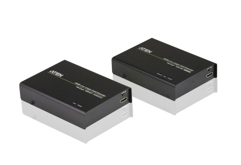 ATEN VE812-AT-G AV extender AV transmitter & receiver Black – image 1