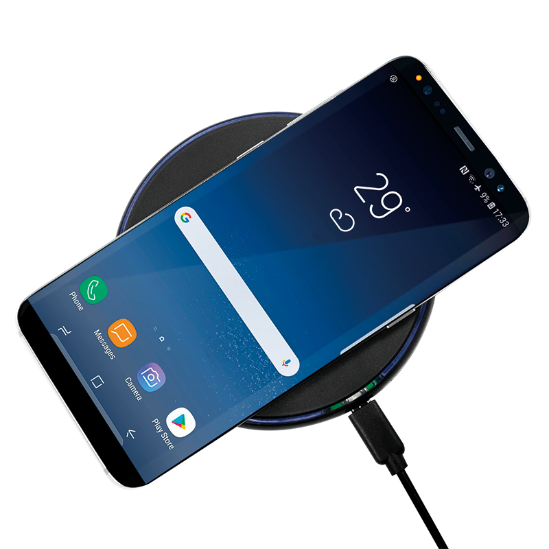 LogiLink PA0178 mobile device charger Smartphone, Tablet Black USB Wireless charging Fast charging Indoor – image 4