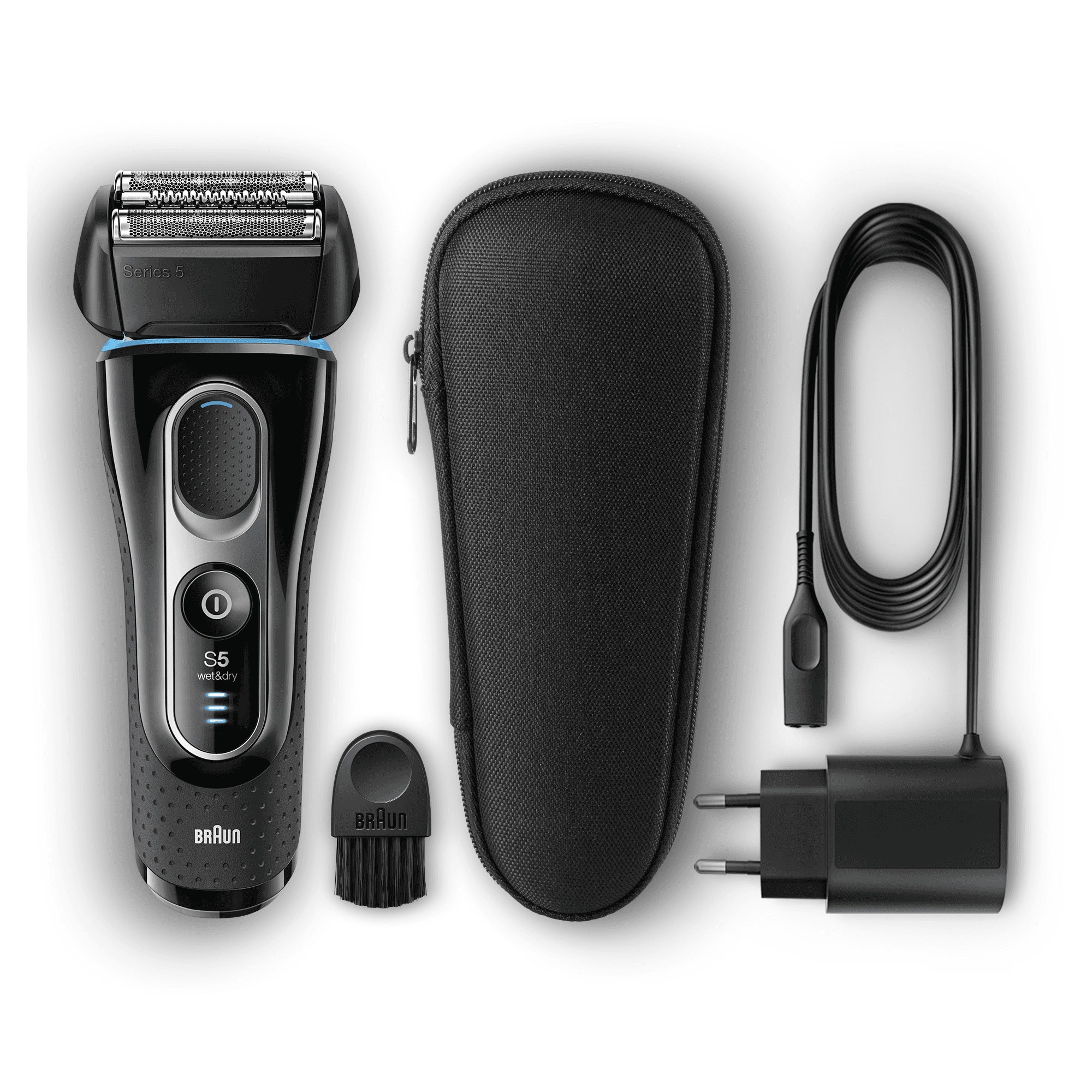 Braun 5145SWD Foil shaver Black, Blue, Chrome – image 8