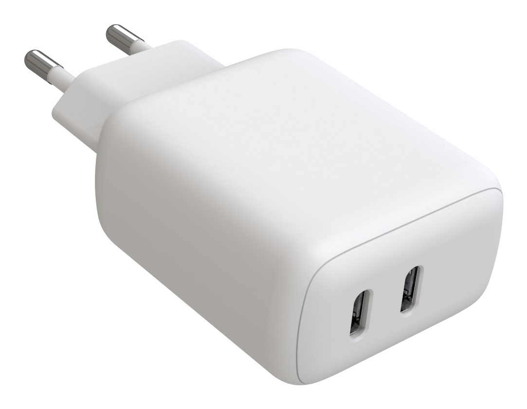Techly IPW-USB-2C35W mobile device charger Laptop, Smartphone, Tablet White AC Fast charging Indoor – image 7