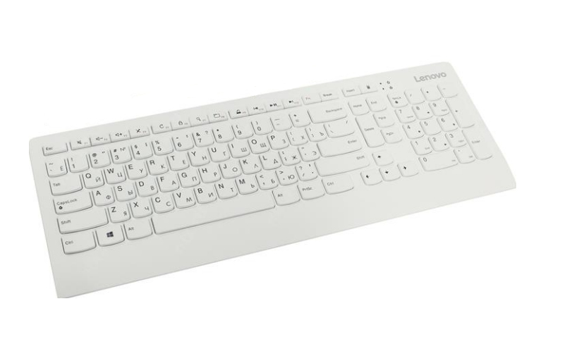 Lenovo FRU00PC445 keyboard Office USB White