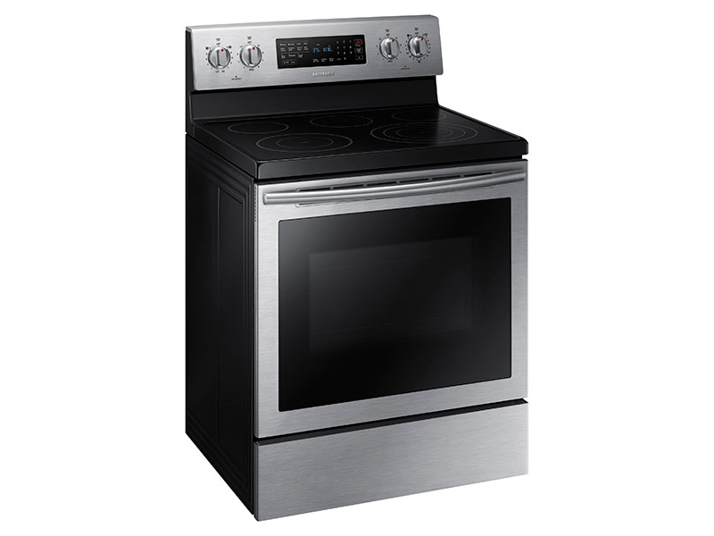 Samsung NE59J7630SS cooker Freestanding cooker Electric Ceramic hob Stainless steel – image 5