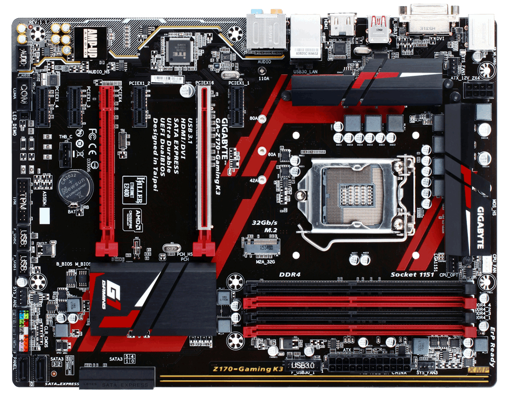 GIGABYTE GA-Z170-Gaming K3 – image 1