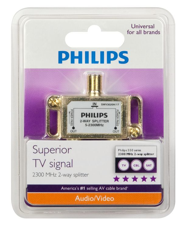 Philips by Signify Philips SWV3020H/17 video splitter – image 2