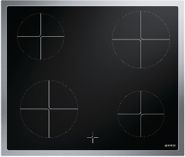 Gorenje ECD610AX Black Built-in Zone induction hob 4 zone(s)