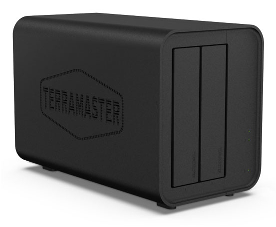 TerraMaster F2-212 NAS/storage server Desktop RTD1619B – image 3
