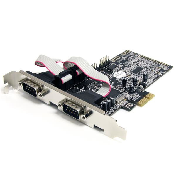 StarTech.com 4 Port Native PCI Express RS232 Serial Adapter Card with 16550 UART – image 3