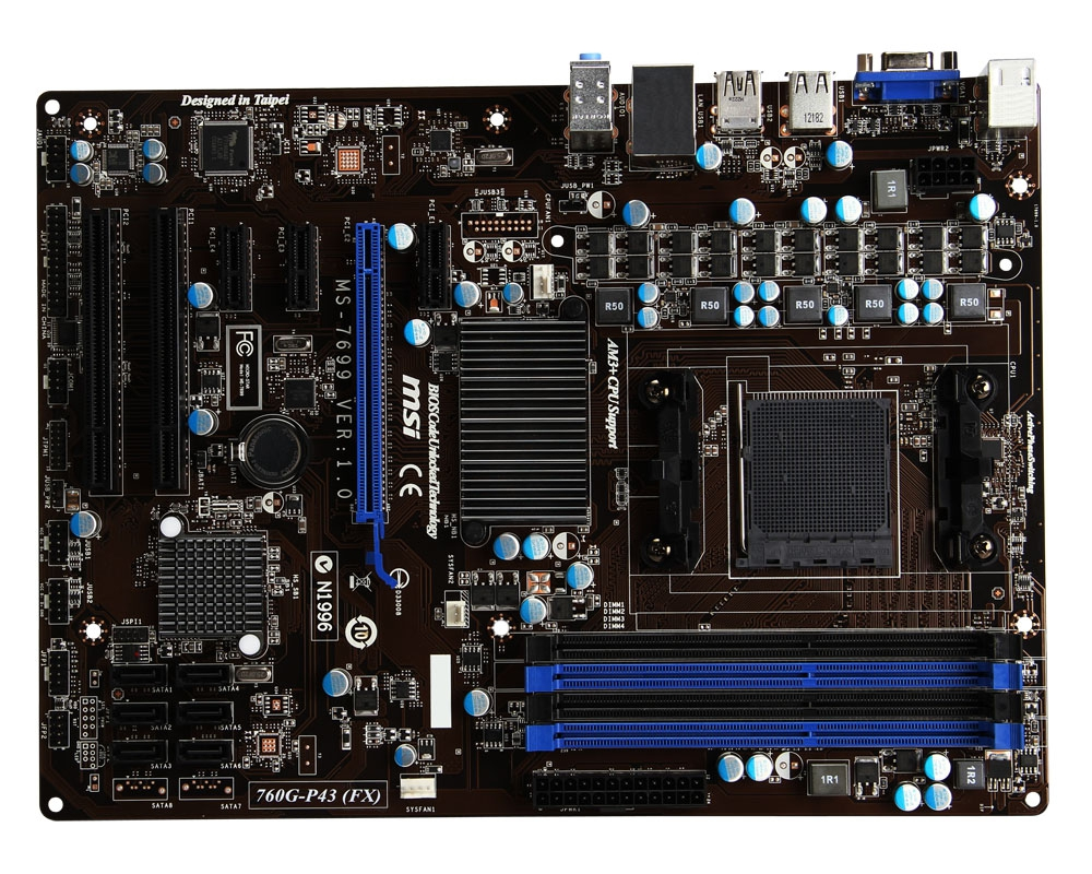 MSI 760G-P43 (FX) – image 2