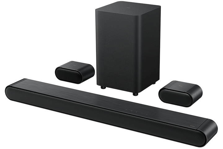 TCL S Class 5.1 Channel Sound Bar with DTS Virtual: X, Built-in Center Channel Speaker, Surround Sound Speakers and Wireless Subwoofer - S4510 – image 2