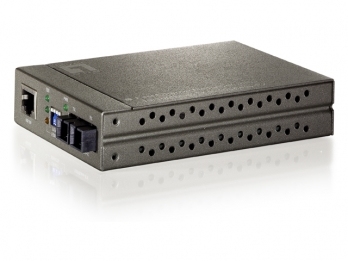 LevelOne 10/100BASE-TX to 100BASE-FX MMF SC Converter – image 1