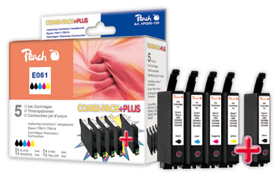 Peach 313310 ink cartridge 1 pc(s) Black, Cyan, Magenta, Yellow