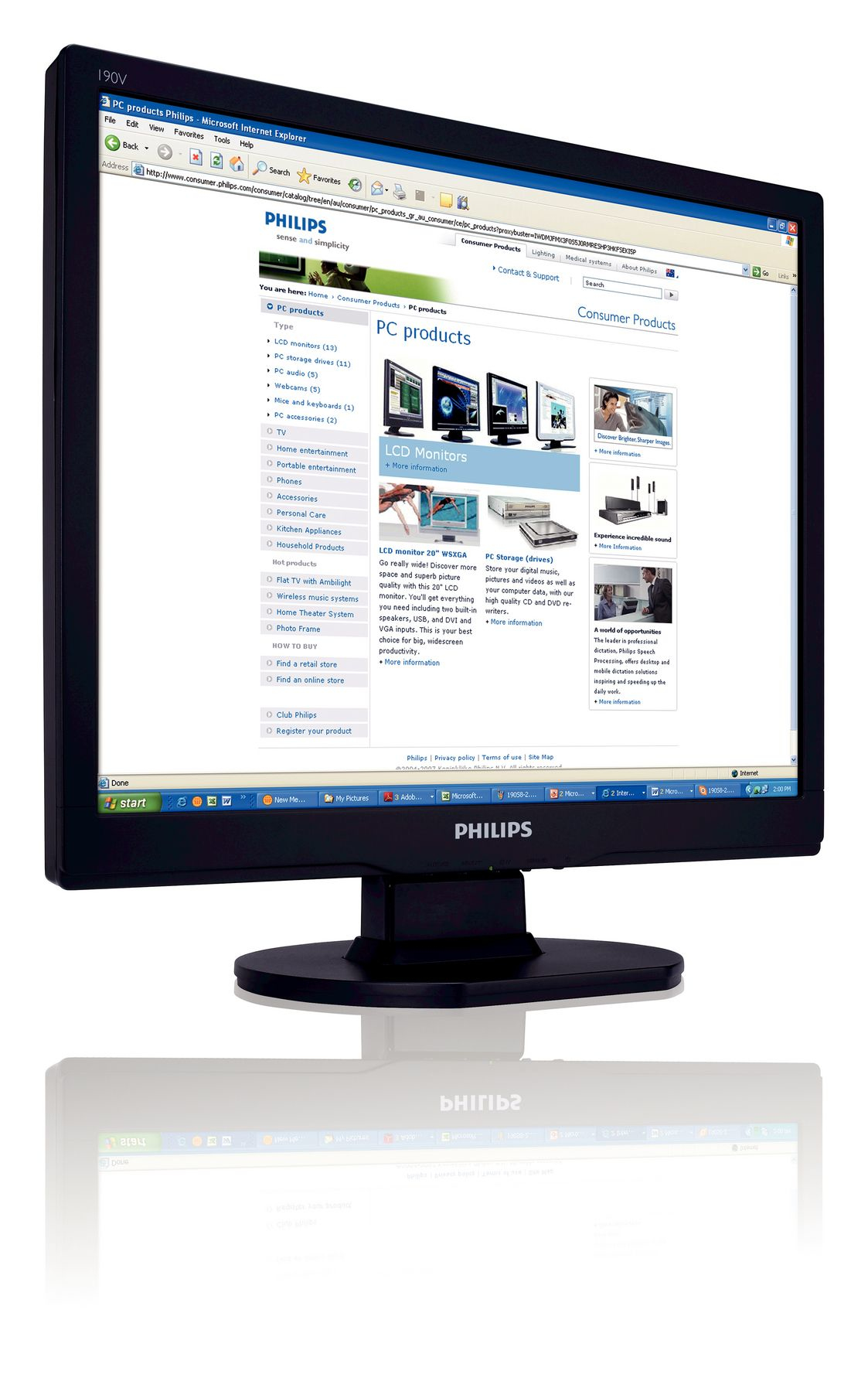 Philips 190V9FB/93 computer monitor – image 1