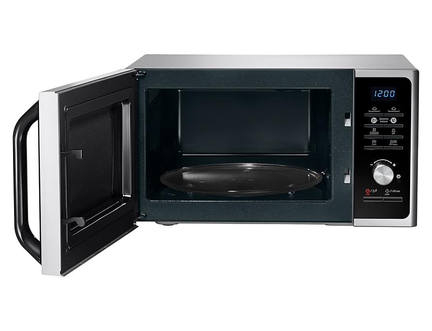 Samsung F300G Silver Solo microwave Countertop – image 2