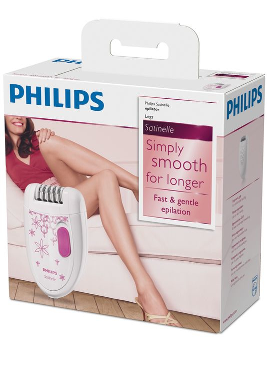 Philips Satinelle HP6419/00 epilator 20 tweezers Pink, White – image 2
