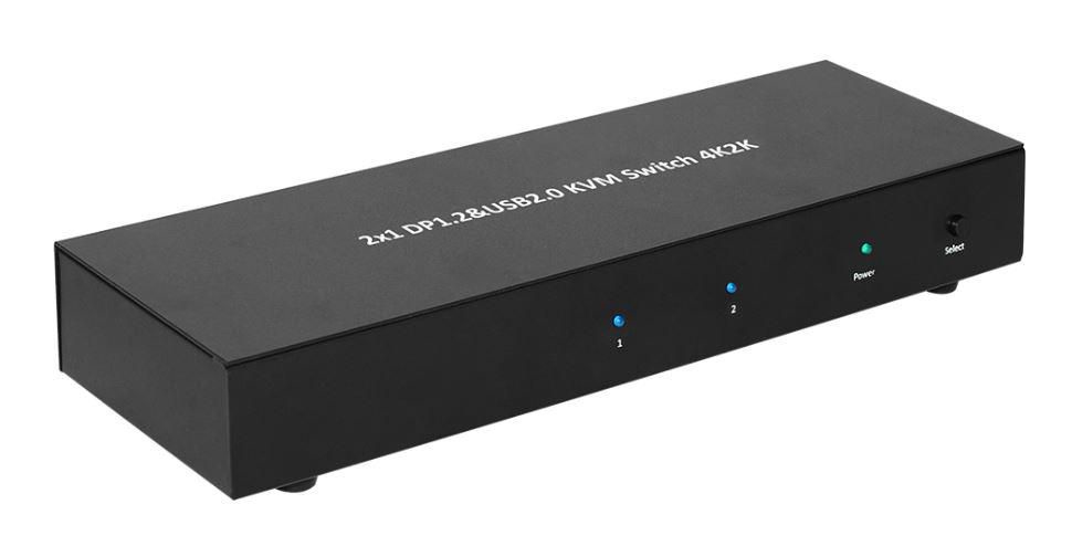 Microconnect MC-DP-KVM201K KVM switch Black – image 1