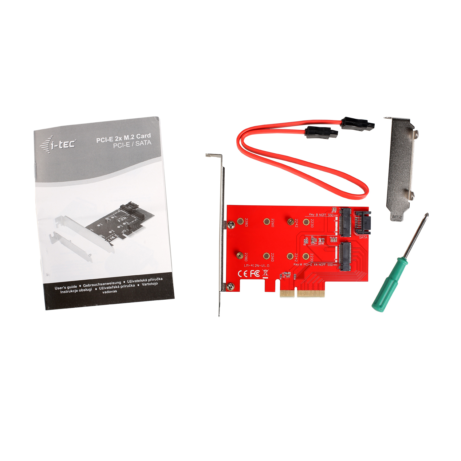 i-tec PCI-E 2x M.2 Card – image 5